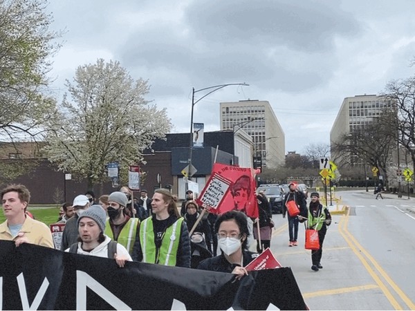 Campus Unions Commemorate May Day and Protest Gentrification at Rally in Nichols Park - Vimarsana News